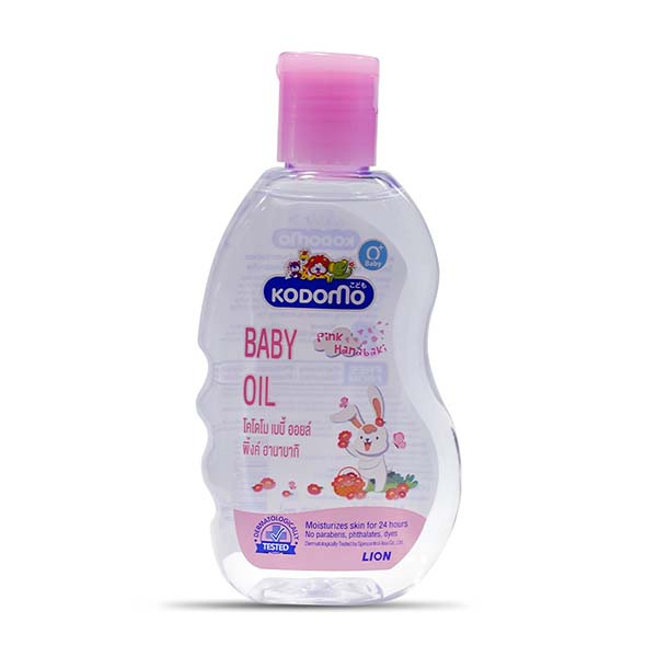 kodomo-baby-oil-pink-hanabaki-200-ml